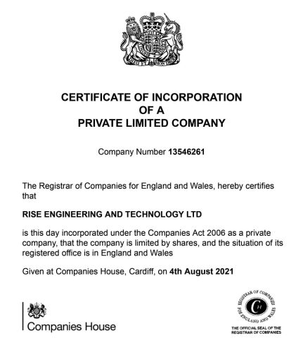 شركة رايز للهندسة و التكنولوجيا Rise Company شركة عالمية رسمية فى بريطانيا 🇬🇧